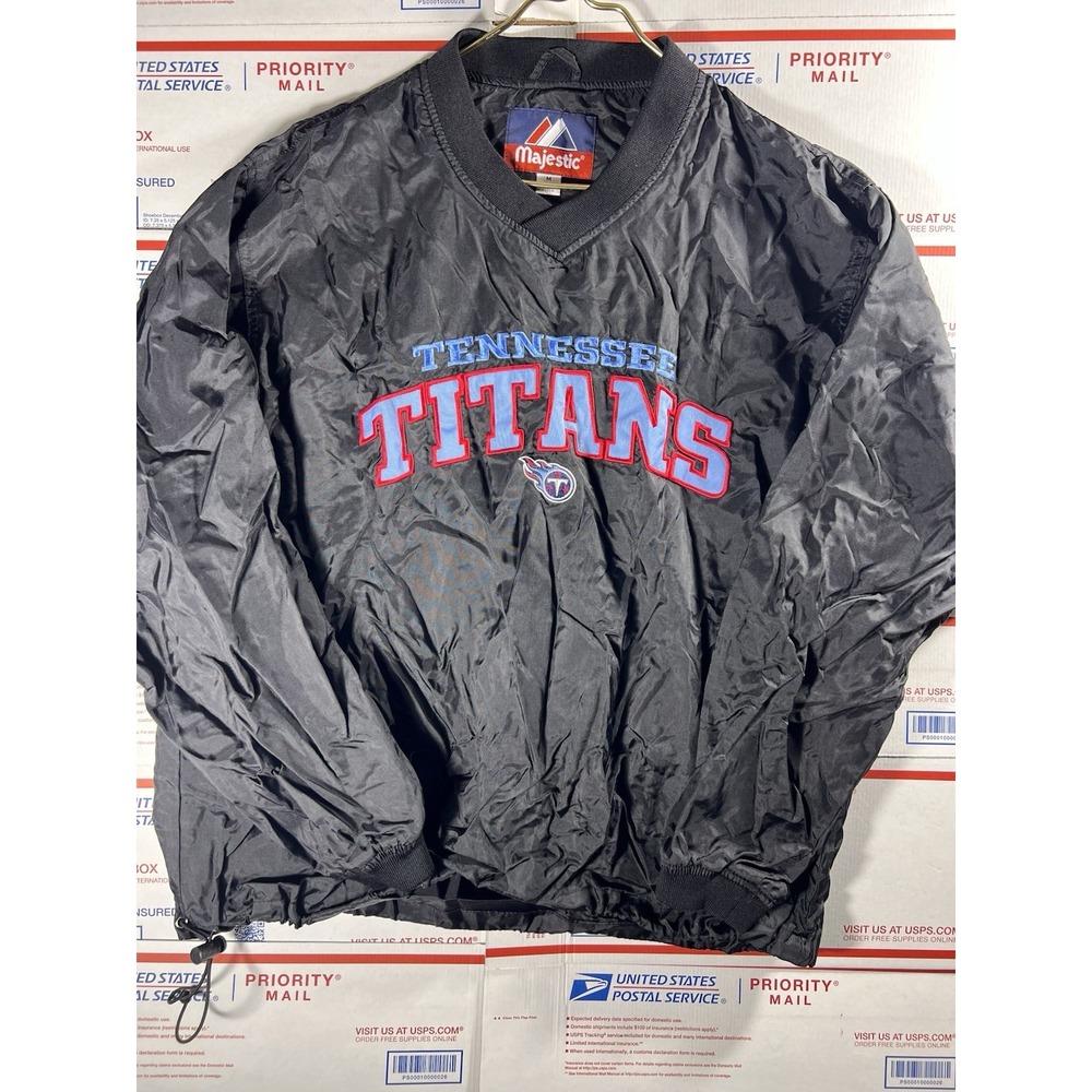 Vintage Majestic Tennessee Titans Mens‎ Jersey Sz Med Y2K Pullover